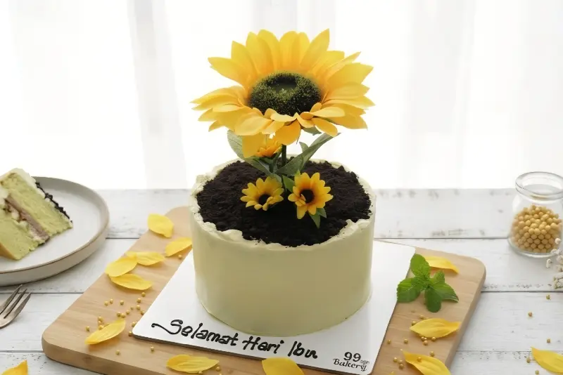 Flower Pot - Family Size Sunshine Sunflower (F1)