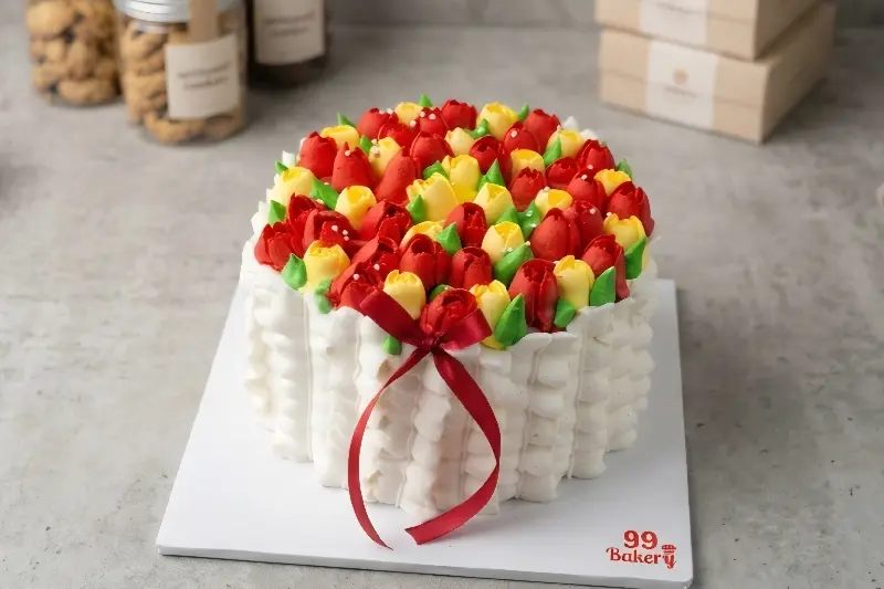 Blossom Cake - Tulip Serenade Signature Size (A6)